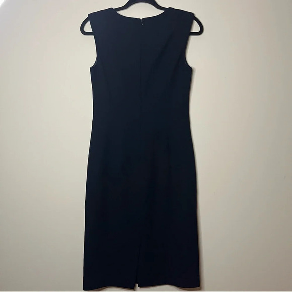 HOBBS LONDON Gabi Navy Tailored Career Wear Sheath Dress - Picture 7 of 12